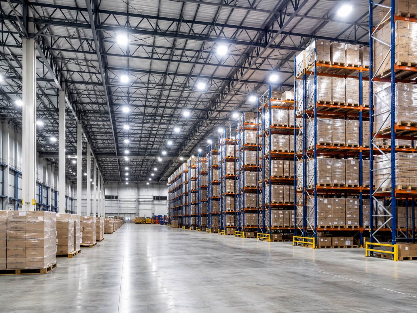 Warehouse LED Lighting Solutions by Lansafe